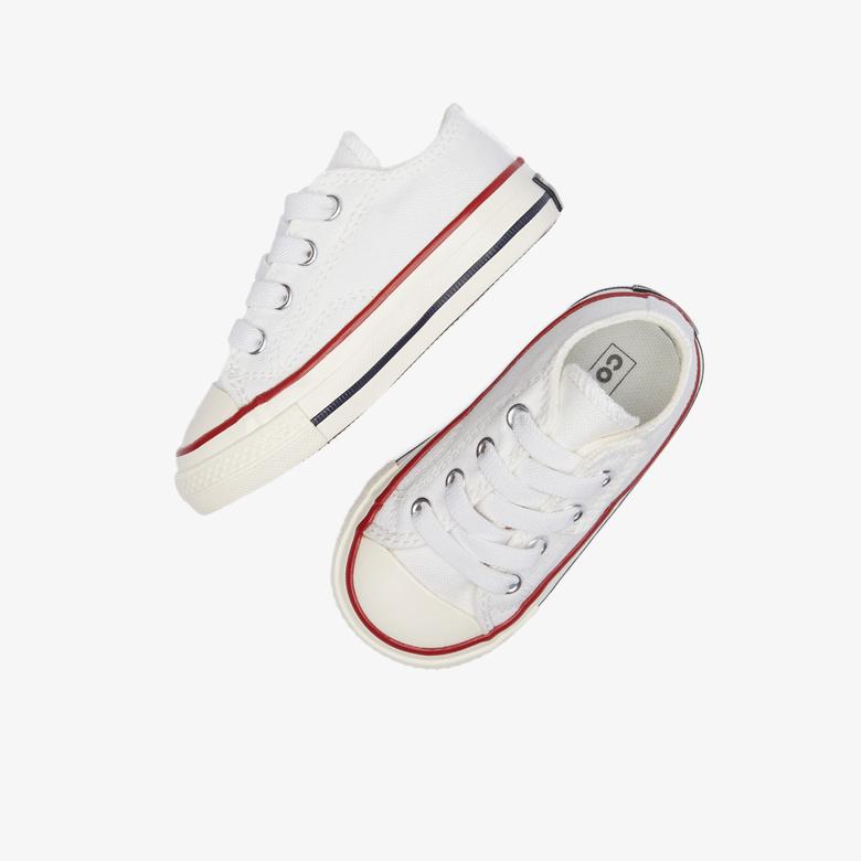 Converse Chuck 70 1V Vintage Canvas Çocuk Beyaz Sneaker
