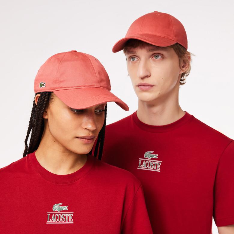 Lacoste Unisex Pembe Şapka