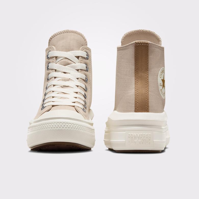 Converse Chuck Taylor All Star Move Kadın Bej Sneaker