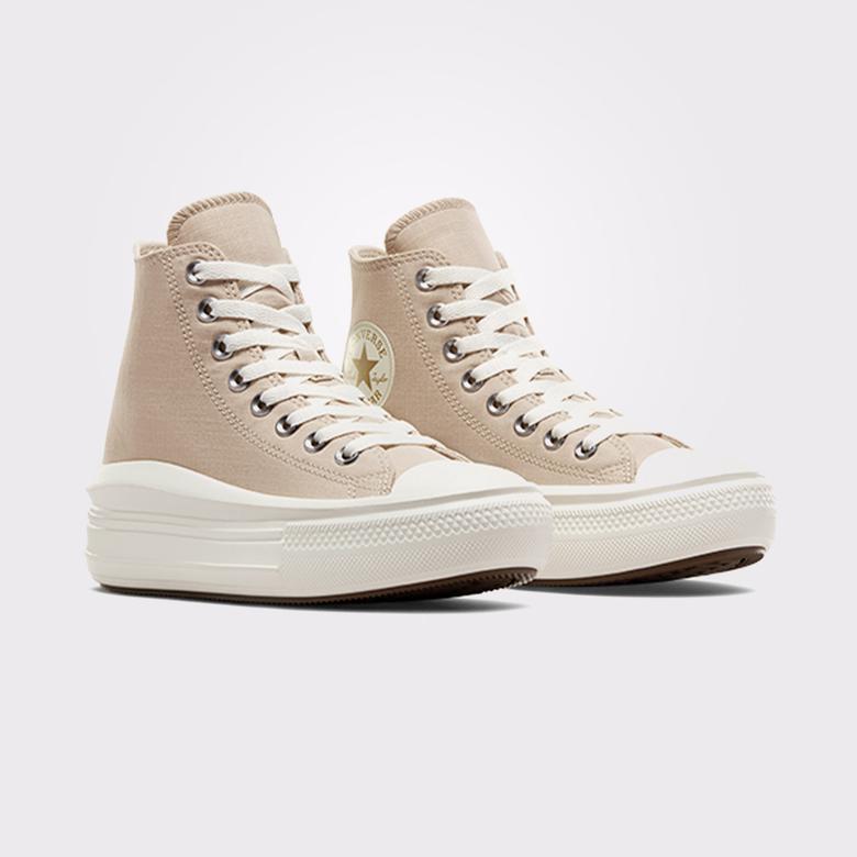 Converse Chuck Taylor All Star Move Kadın Bej Sneaker