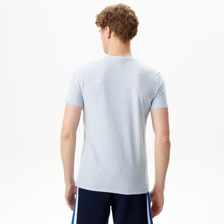 Lacoste Erkek Mavi T-Shirt
