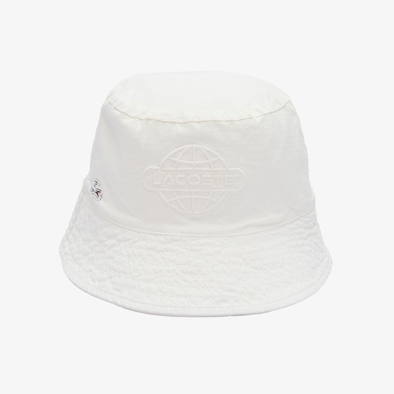 Lacoste x House of SuperStep Unisex Beyaz/Krem Şapka