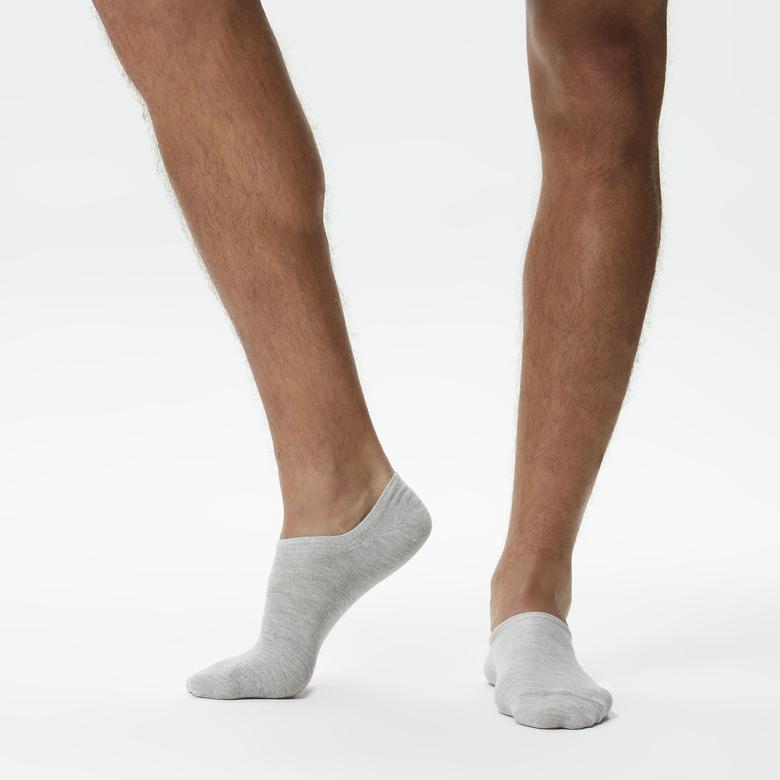 UNITED4 Unisex Gri Çorap