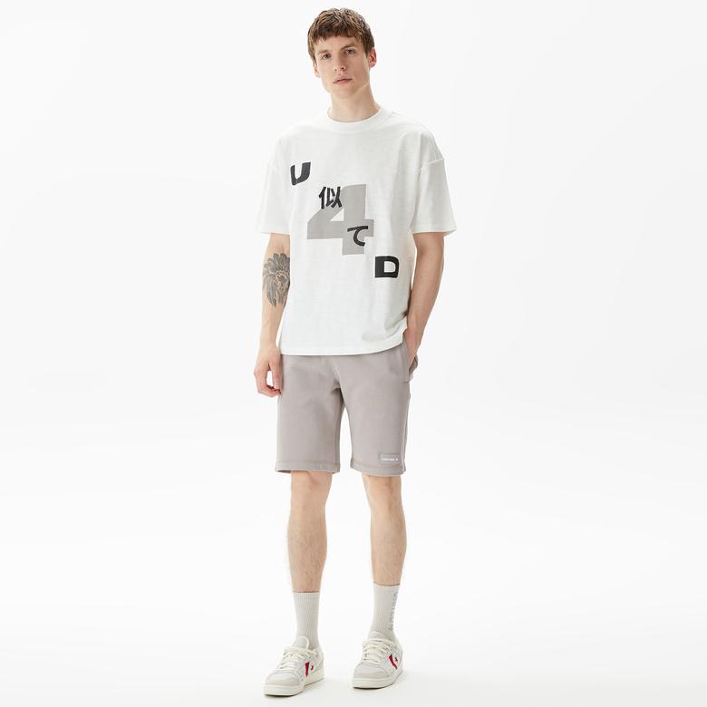 UNITED4 Classic Erkek Gri Şort
