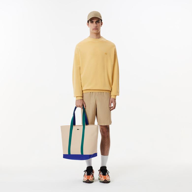 Lacoste Unisex Bej Alışveriş Çantası