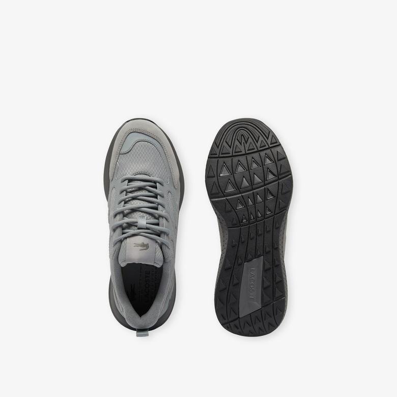 Lacoste L003 Evo Erkek Gri Sneaker