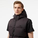 Lacoste Erkek Kapüşonlu Siyah Şişme Yelek