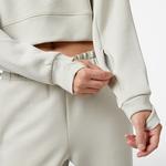 Lacoste Relaxed Fit Yarım Fermuarlı Kadın Gri Sweatshirt
