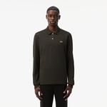Lacoste L.12.12 Erkek Classic Fit Uzun Kollu Haki Polo