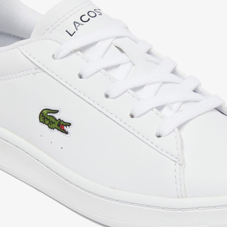 Lacoste Carnaby Çocuk Beyaz/Lacivert Sneaker
