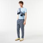 Lacoste Erkek Regular Fit Monogram Lacivert Eşofman Altı