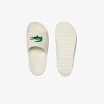 Lacoste Croco 2.0 Evo Erkek Beyaz Terlik