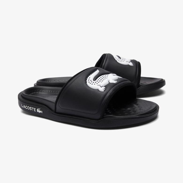 Lacoste Kadın Croco Dualiste Siyah Terlik