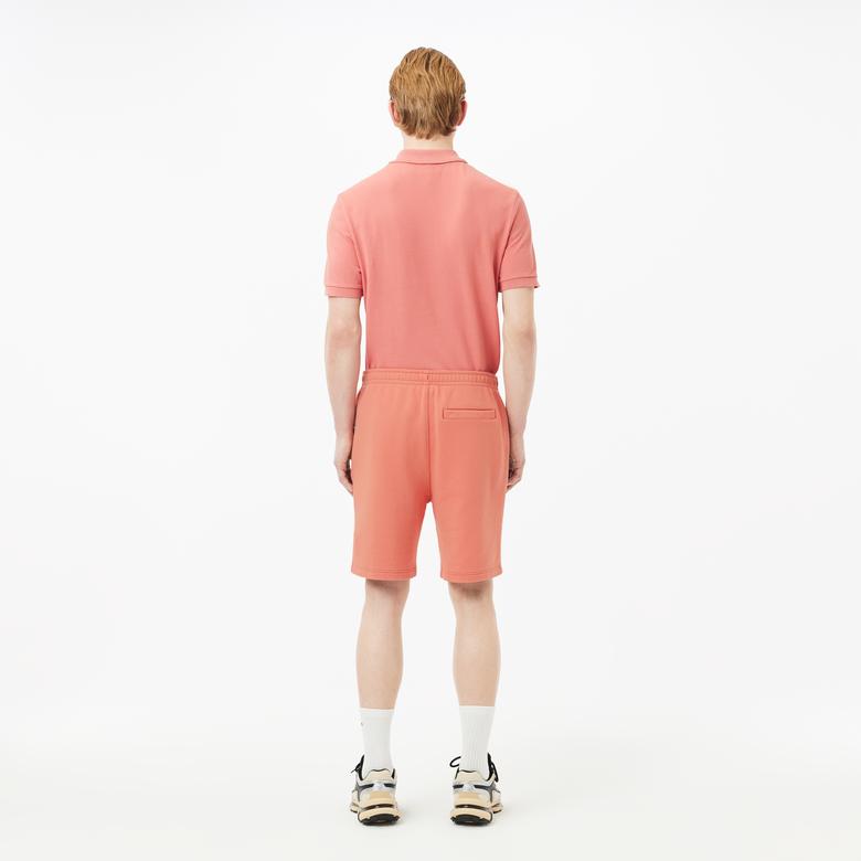 Lacoste Erkek Regular Fit Baskılı Pembe Şort