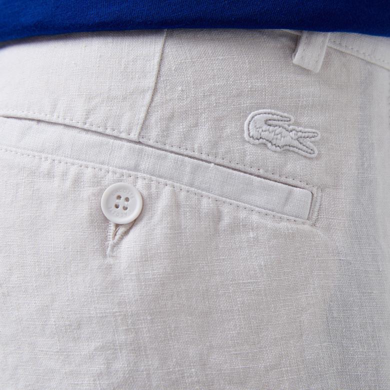 Lacoste Erkek Beyaz Şort