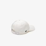 Lacoste Unisex Beyaz Şapka