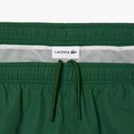 Lacoste Erkek Baskılı Yeşil Mayo Şort