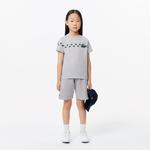 Lacoste Classic Çocuk Gri T-Shirt