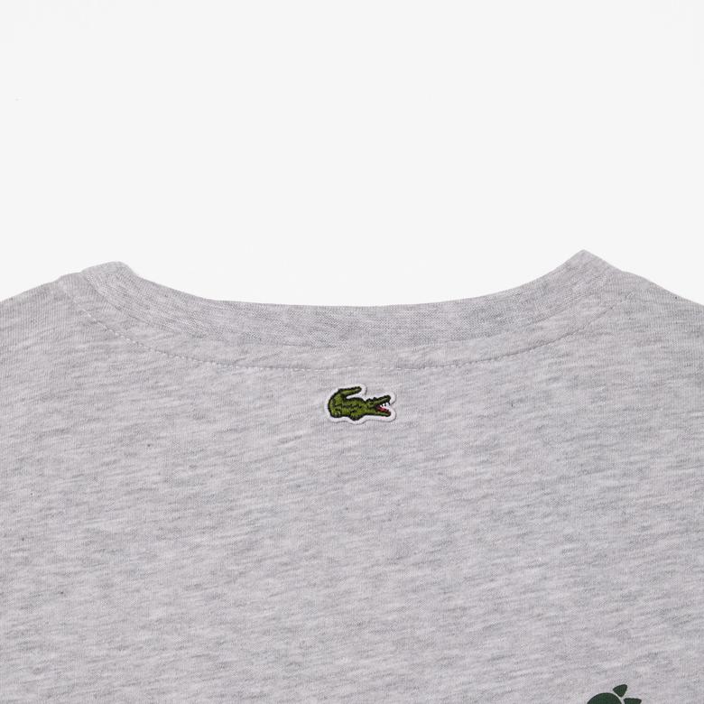 Lacoste Classic Çocuk Gri T-Shirt