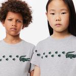 Lacoste Classic Çocuk Gri T-Shirt
