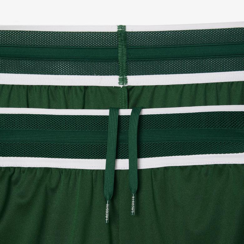 Lacoste SPORT x Daniil Medvedev Erkek Regular Fit Yeşil Şort