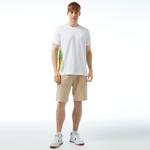 Nautica Erkek Beyaz Standart Fit T-Shirt