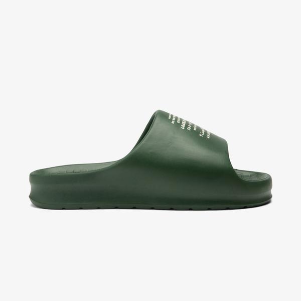 Lacoste Croco 2.0 Evo Erkek Koyu Yeşil Terlik