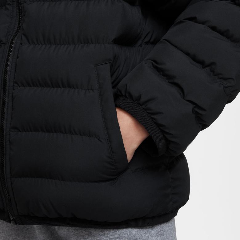 Nike Sportswear Lightweight Synthetic Fill Çocuk Siyah Mont
