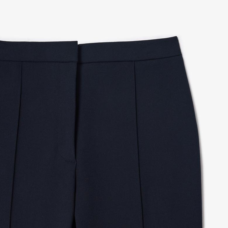 Lacoste Kadın Flare Fit Lacivert Pantolon