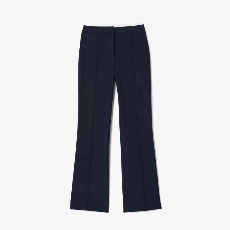 Lacoste Kadın Flare Fit Lacivert Pantolon