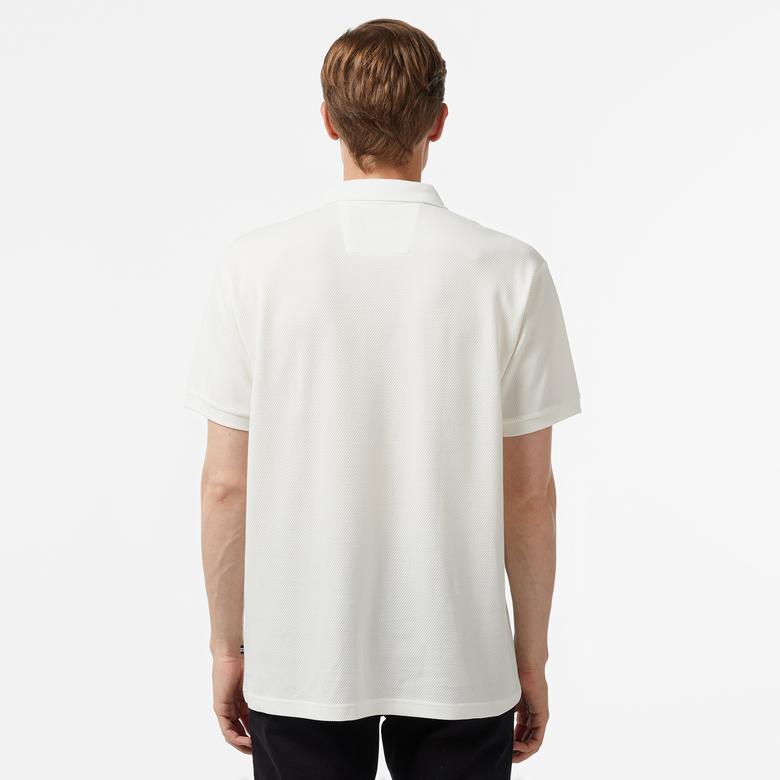 Nautica Erkek Kırık Beyaz Classic Fit Polo