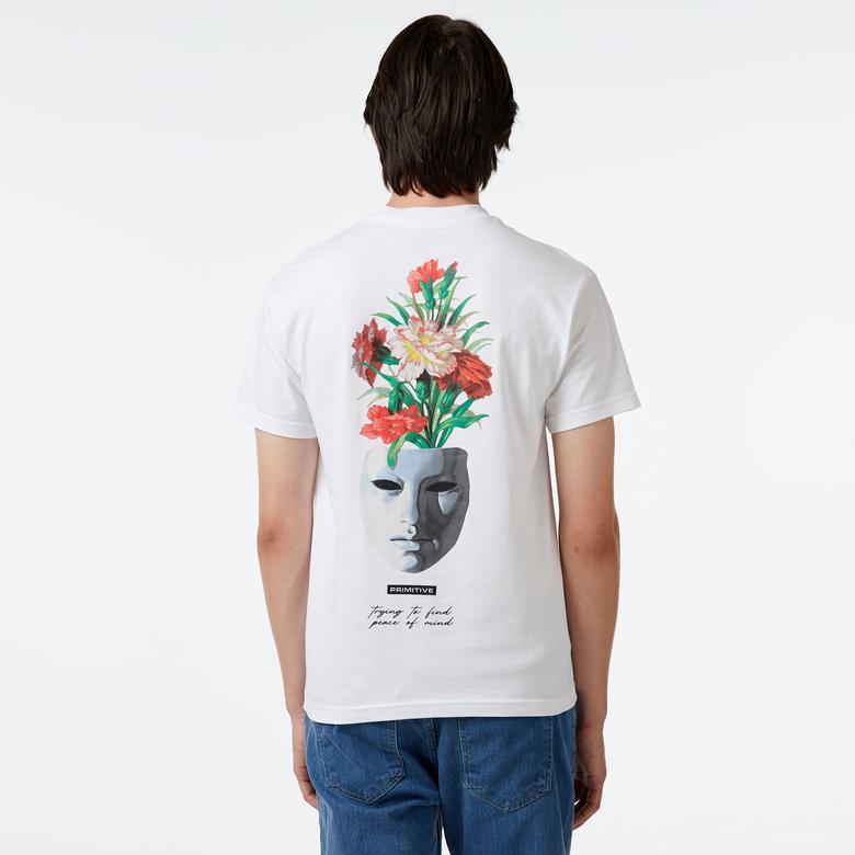 Primitive Obscura Erkek Beyaz T-Shirt