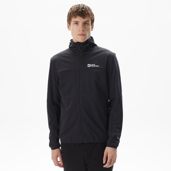 Jack Wolfskin Texashield Pro Erkek Siyah Ceket