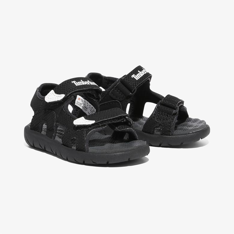 Timberland Perkins Row Backstrap Bebek Siyah Sandalet