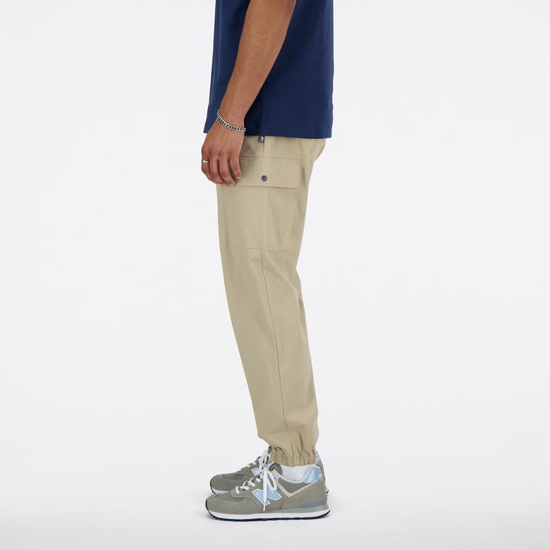New Balance Icon Twill Cargo Erkek Bej Eşofman Altı