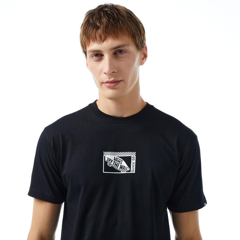 Vans Tech Box Ss Erkek Siyah T-Shirt