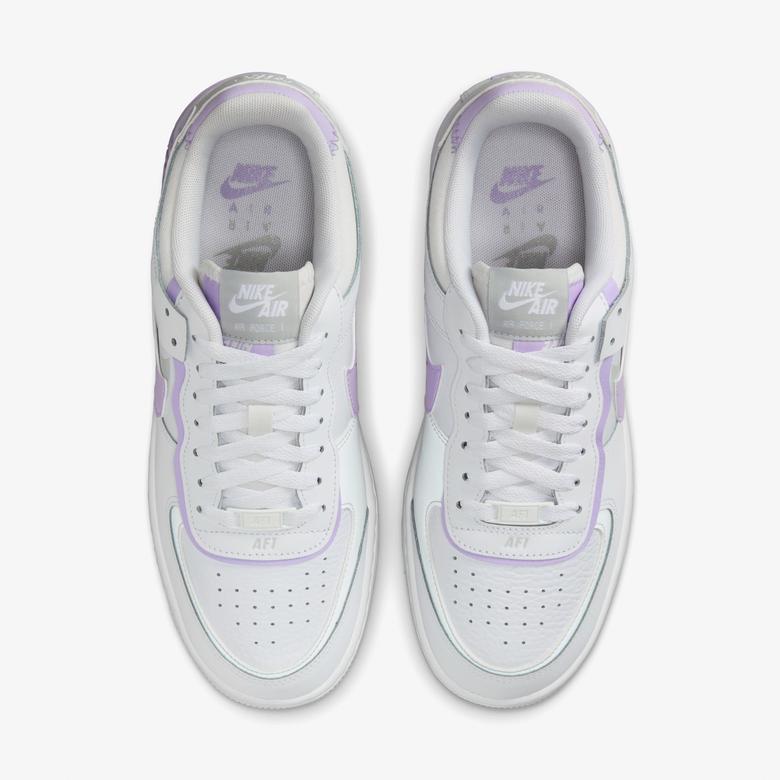 Nike Air Force 1 Shadow Kadın Lila Beyaz Sneaker