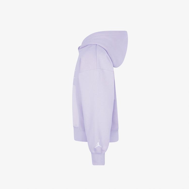 Jordan Fundamentals Blocked Çocuk Mor Sweatshirt