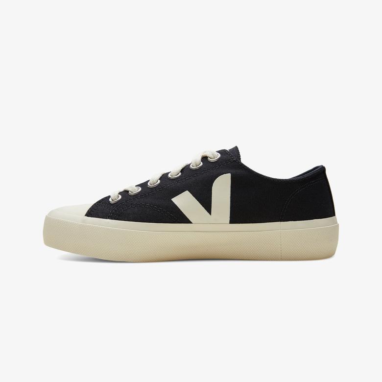 Veja Wata II Low Canvas Kadın Siyah Sneaker