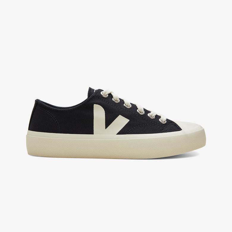 Veja Wata II Low Canvas Kadın Siyah Sneaker