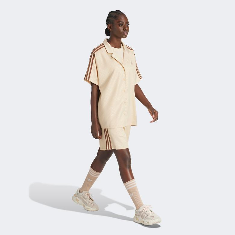 adidas Originals Monogram Shirt Kadın Pembe T-Shirt