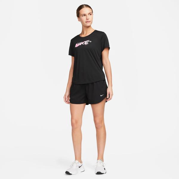Nike One Dri-Fit Ultr High Rise 3 Br Kadın Siyah Şort