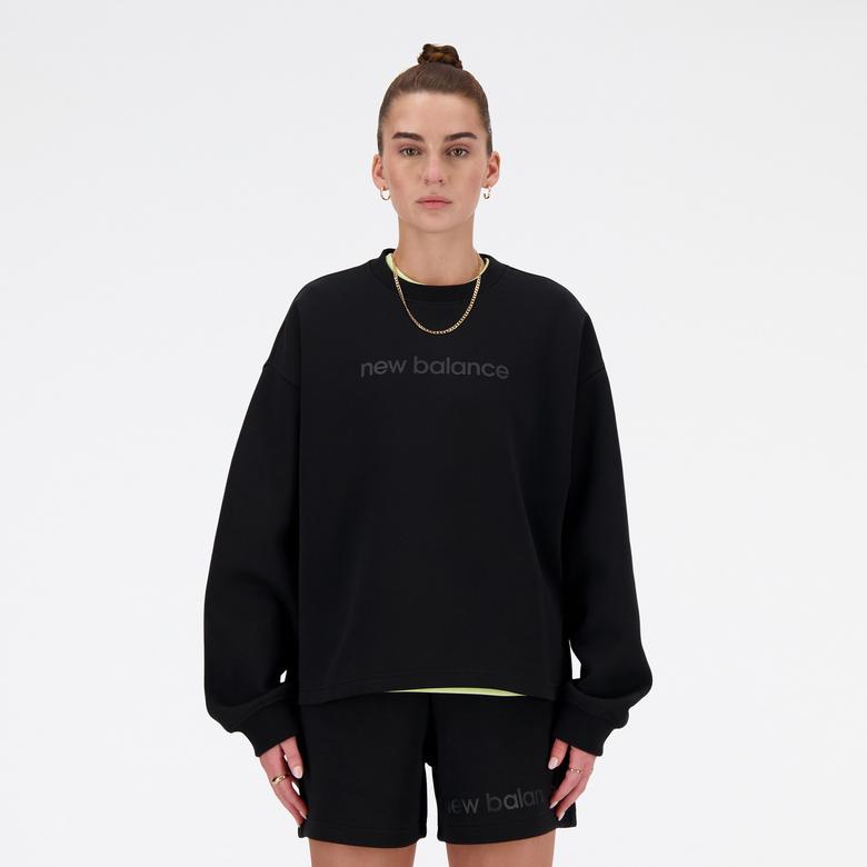 New Balance Hyper Density Triple Knit Crew Kadın Sweatshirt