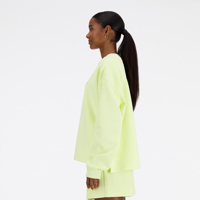 New Balance Hyper Density Triple Knit Crew Kadın Sweatshirt