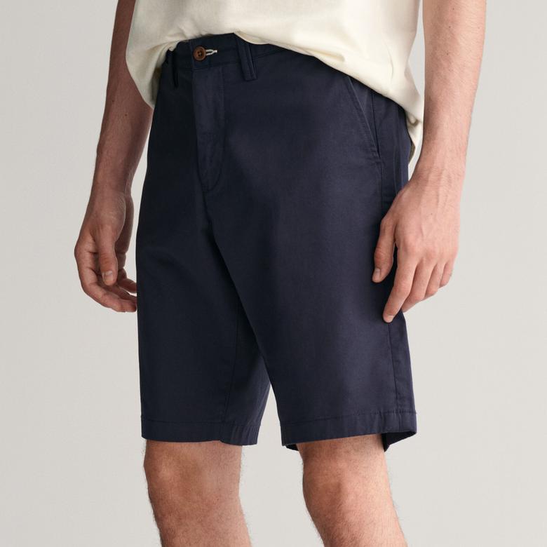 GANT Erkek Lacivert Relaxed Fit Şort