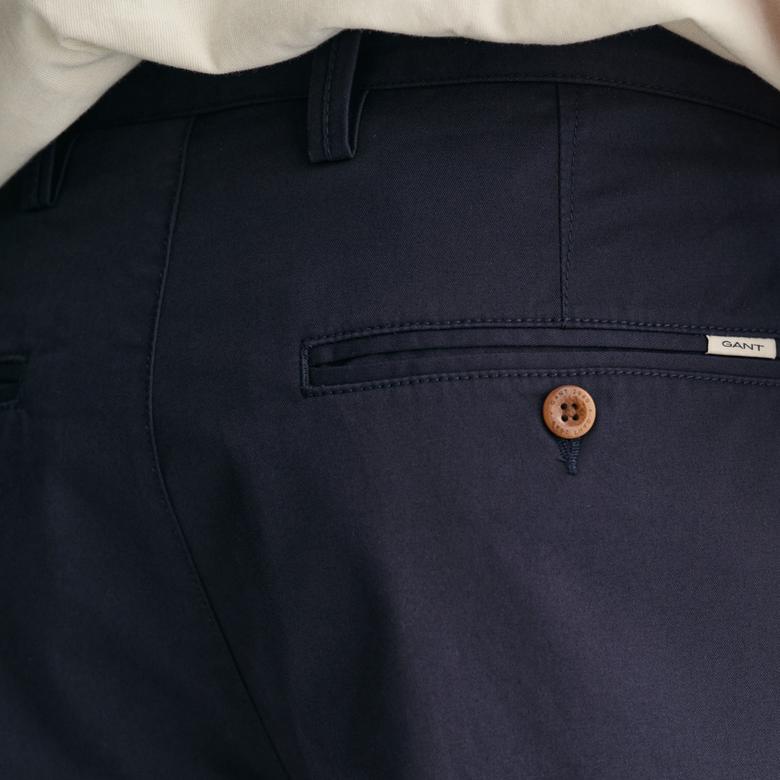 GANT Erkek Lacivert Relaxed Fit Şort