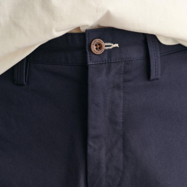 GANT Erkek Lacivert Relaxed Fit Şort