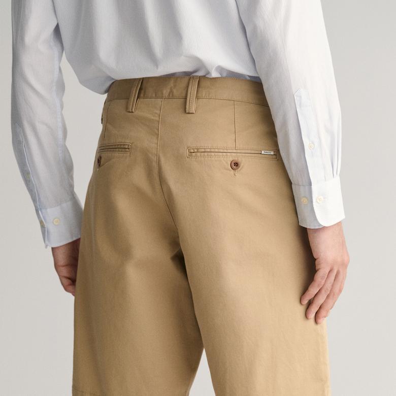 GANT Erkek Bej Relaxed Fit Şort
