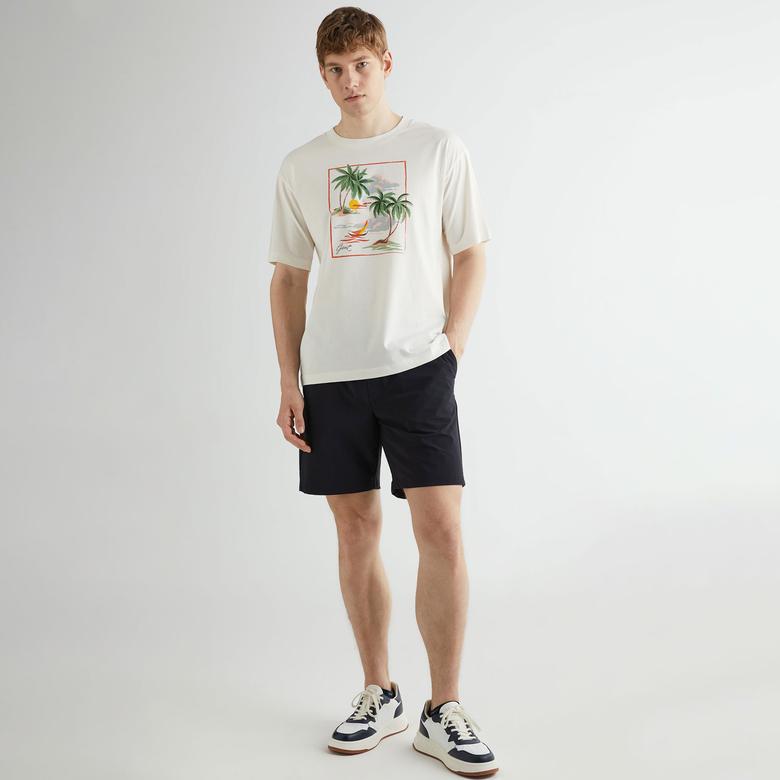 GANT Erkek Lacivert Regular Fit Şort