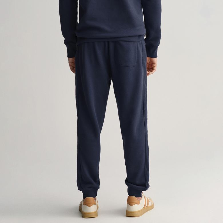 GANT Erkek Lacivert Regular Fit Logolu Eşofman Altı